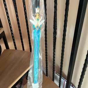 Blue and Gold Fantasy Sword